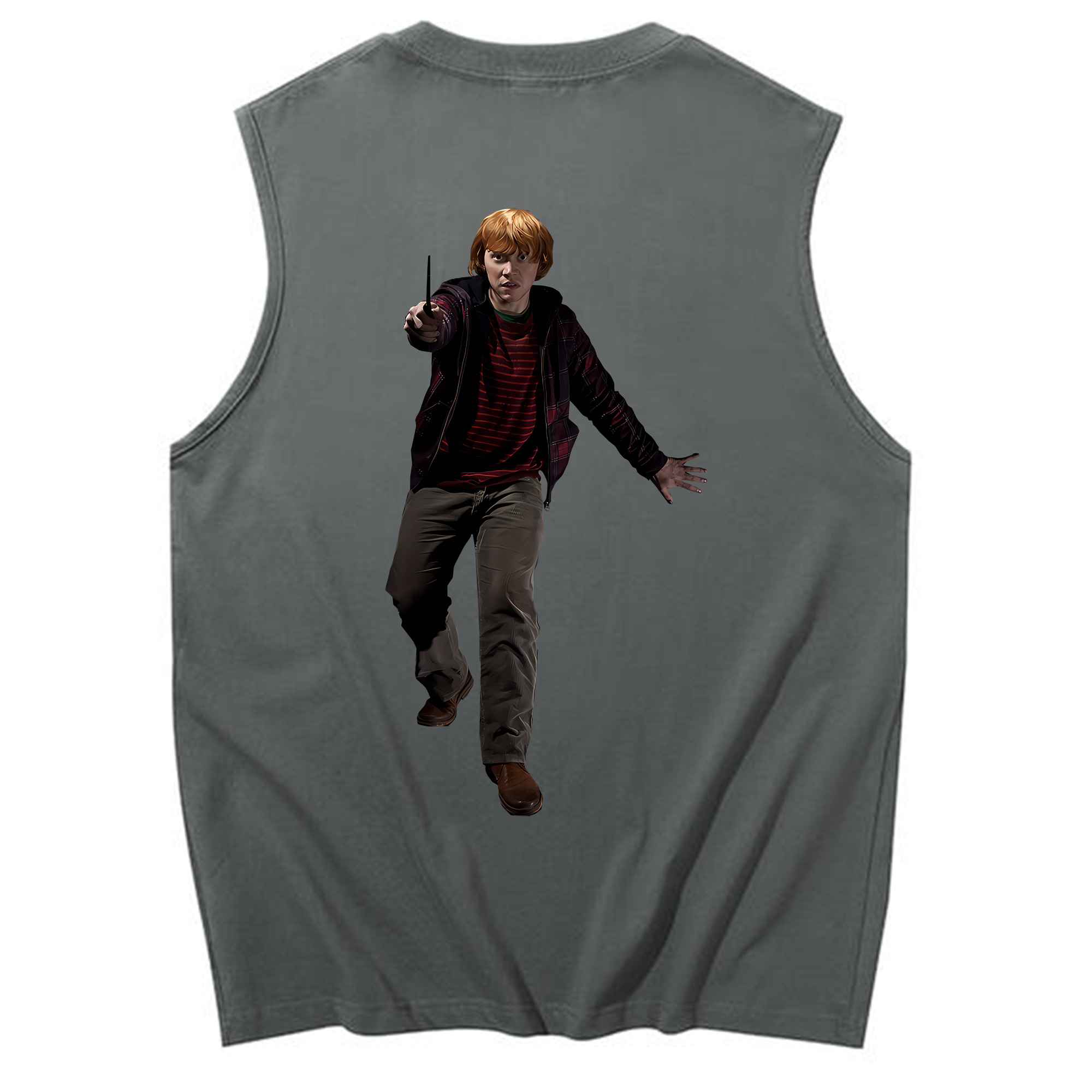 （画像用） Harry Potter ハリー・ポッターシリーズ コットン100％タンクトップ（背面プリント）